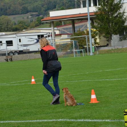 Im Viereck - sitzen und warten