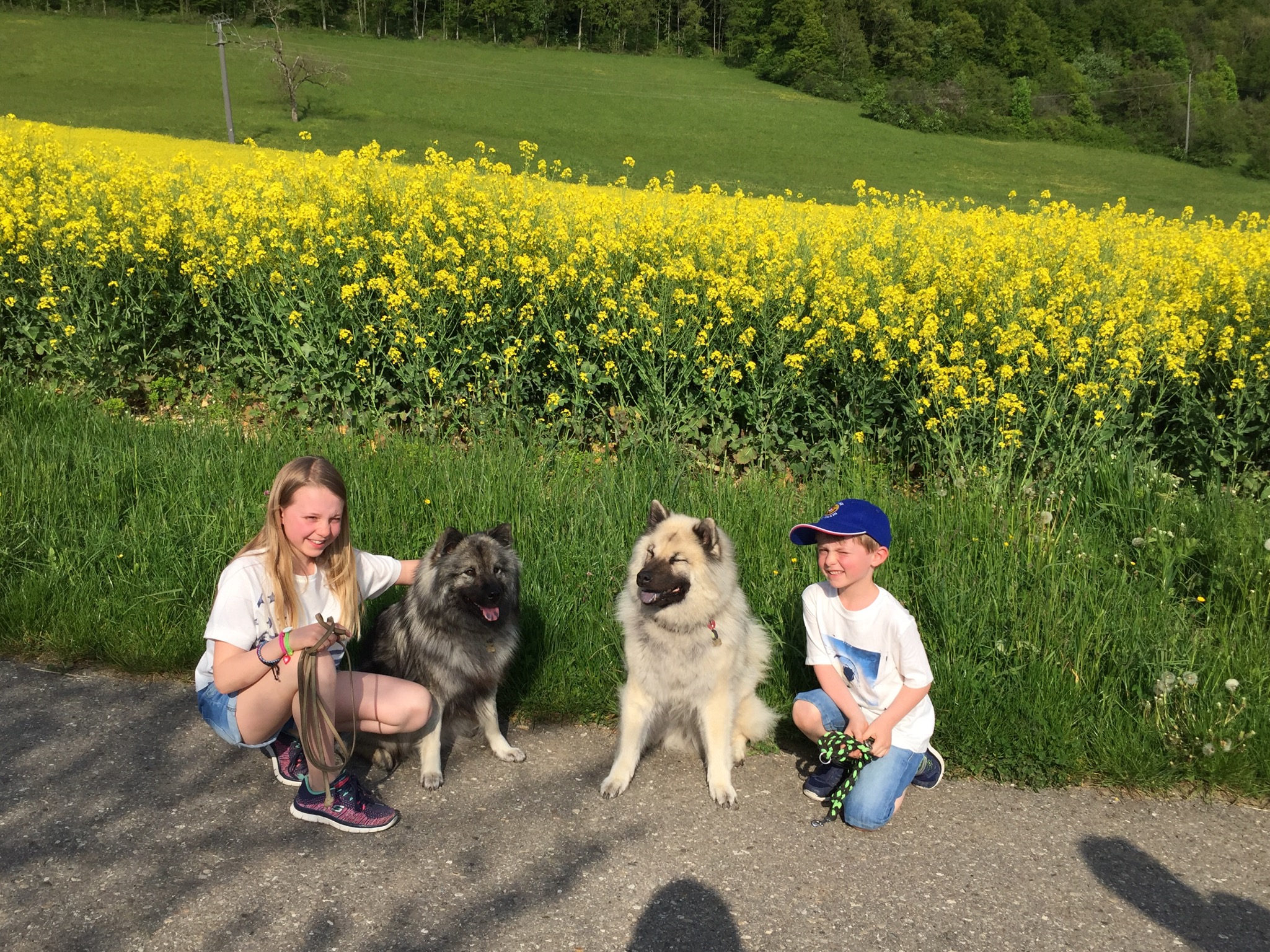 mit Besuchern Spass haben